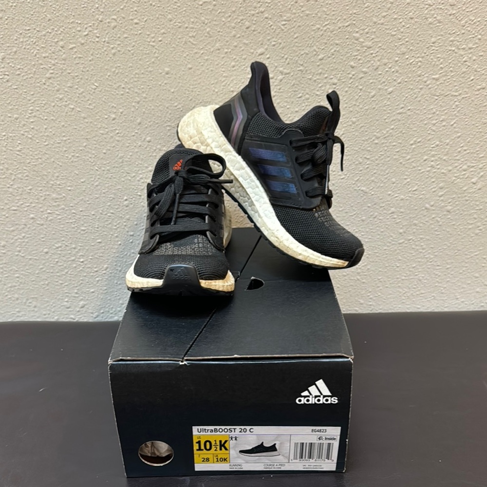 adidas Kids UltraBOOST 20 C Black Sneakers